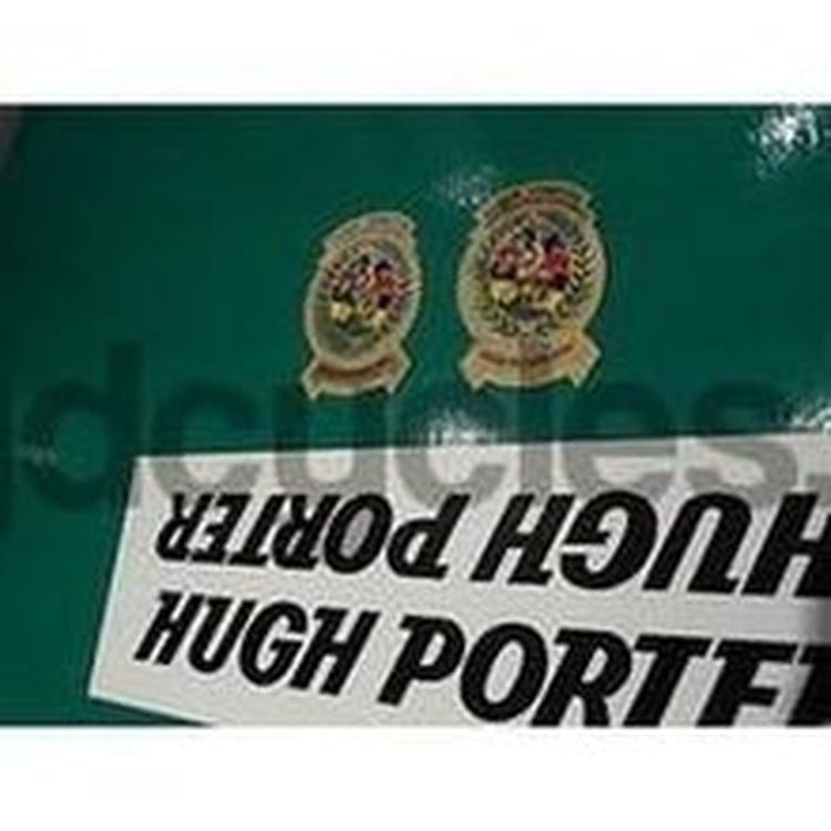 Vintage NOS Hugh Porter decal set. Original decals. Very rare opportunity. - H Lloyd Cycles