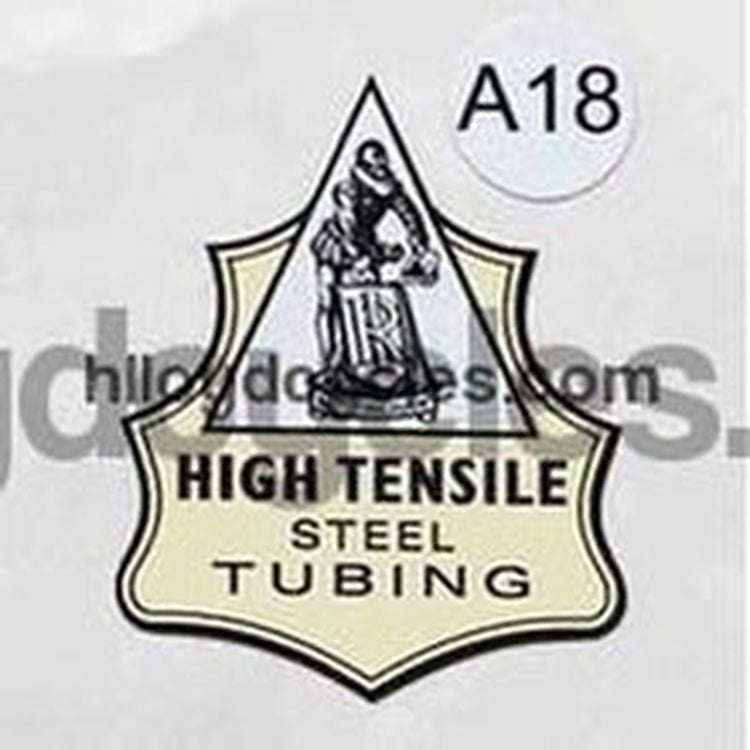 Vintage Raleigh Industries tubing decals. - H Lloyd Cycles