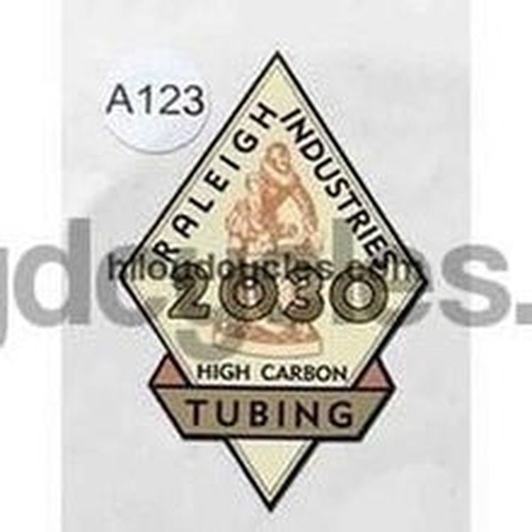 Vintage Raleigh Industries tubing decals. - H Lloyd Cycles