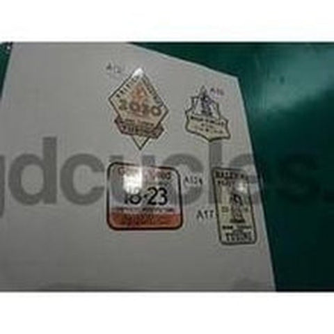 Vintage Raleigh Industries tubing decals.