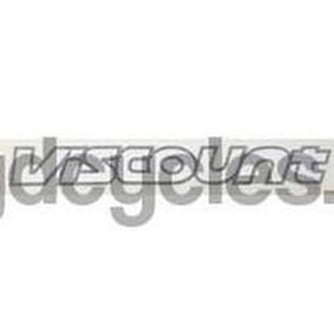 VISCOUNT (Viscount Aerospace) Downtube decal.