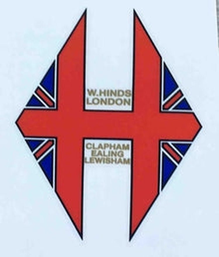 W Hinds Head/seat decal - H Lloyd Cycles