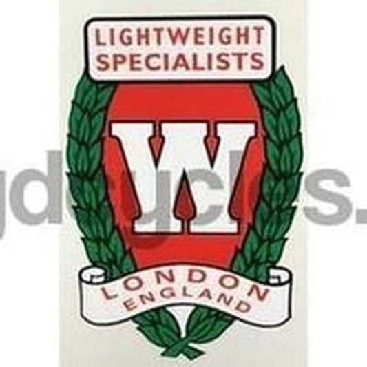 WITCOMB head decal - H Lloyd Cycles