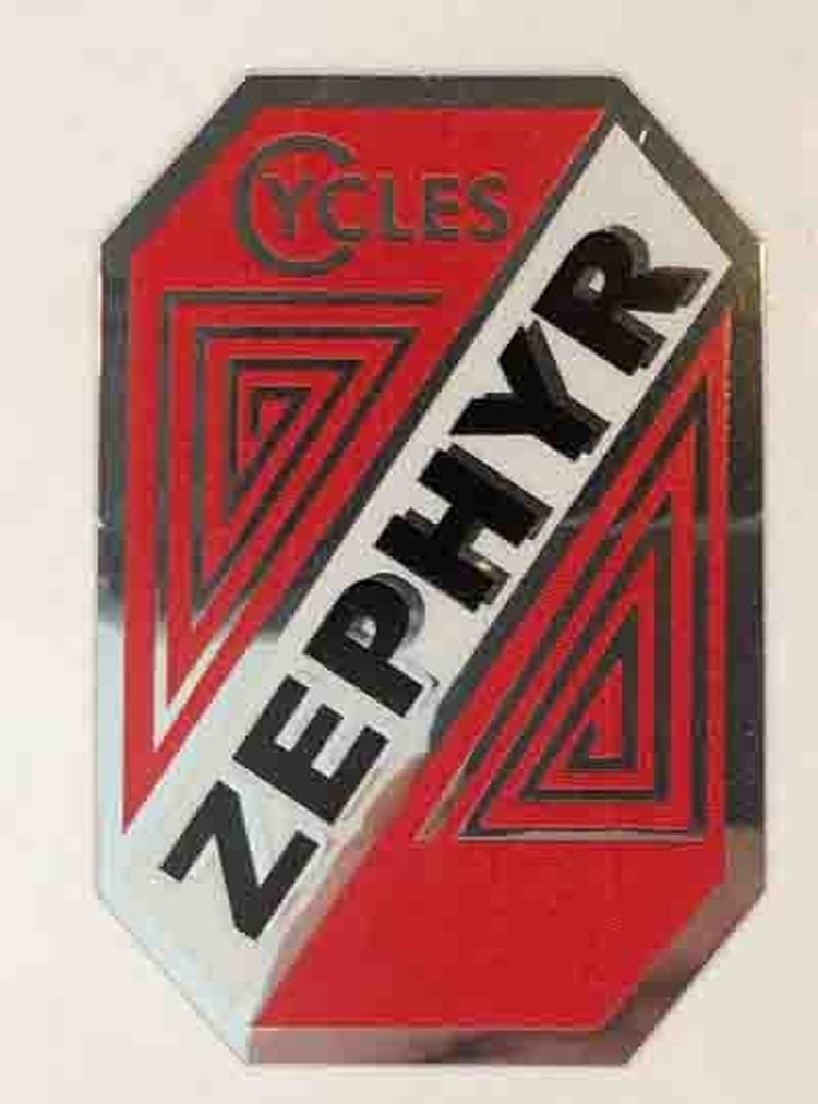 Zephyr Head badge - H Lloyd Cycles