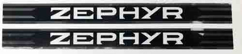 Zephyr Downtube decals