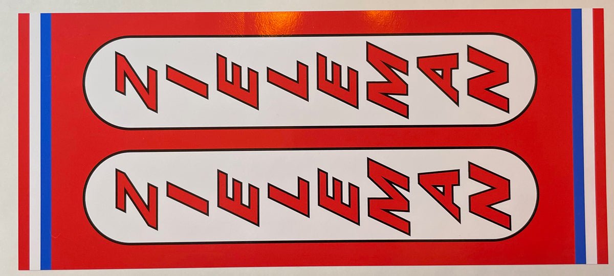Zieleman Seat Tube decal - H Lloyd Cycles