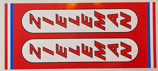 Zieleman Seat Tube decal - H Lloyd Cycles